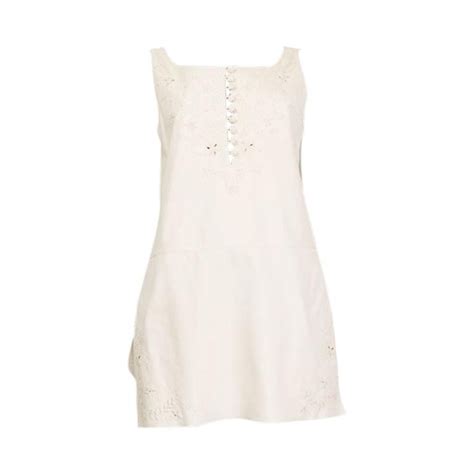 hermes white dress